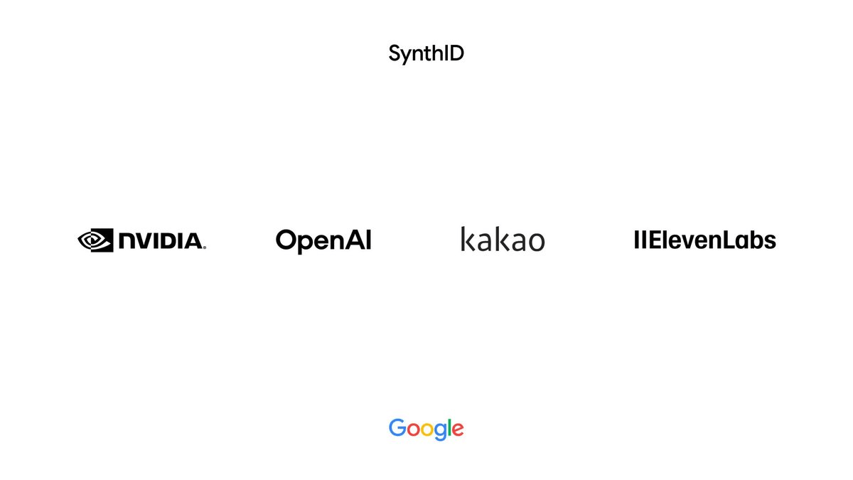 Google Convinces OpenAI and ElevenLabs to Adopt SynthID Watermarking