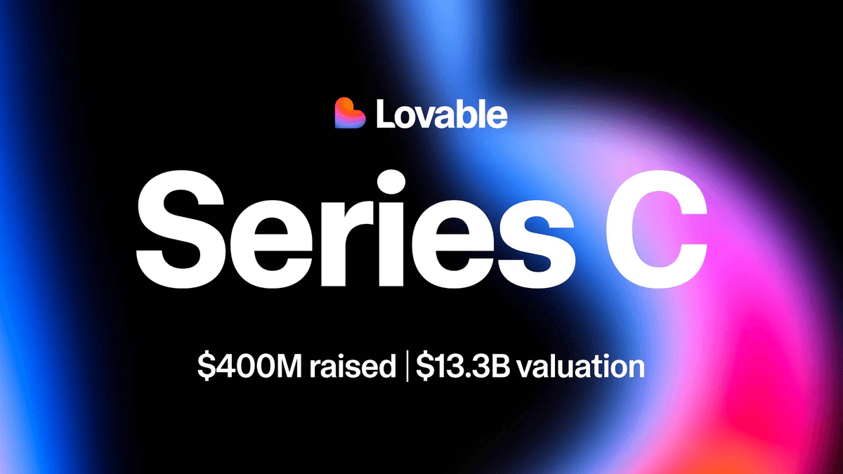 Lovable Hits $13.3B Valuation After 60 Million Apps Built Without Code