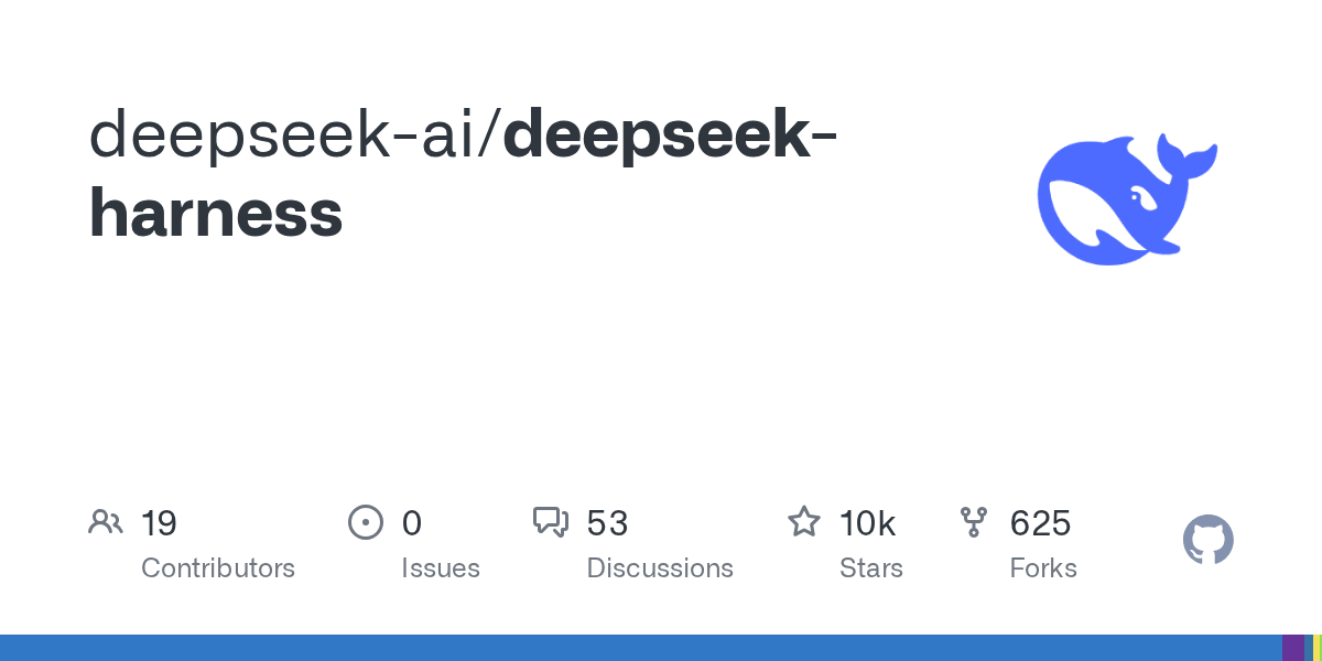 DeepSeek Harness Opens the Agent Framework It Used to Benchmark Its Own Models